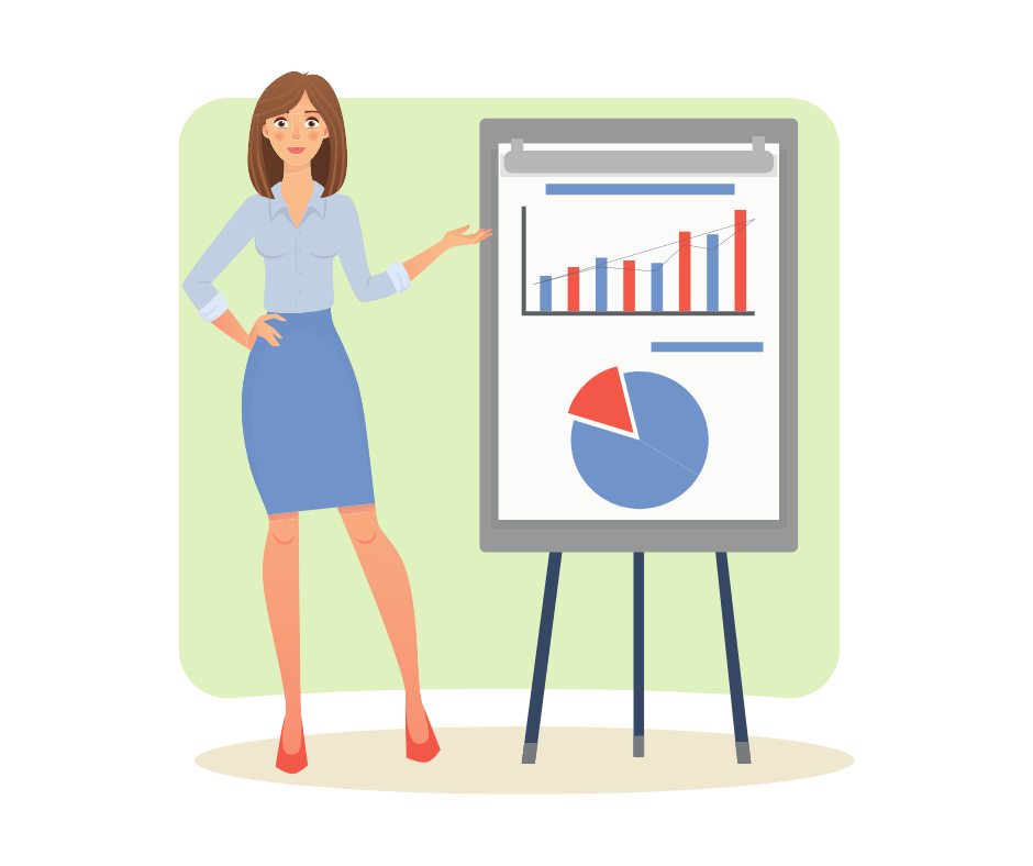 present your sales and growth