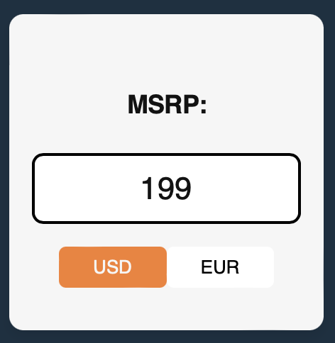 margin calculator msrp